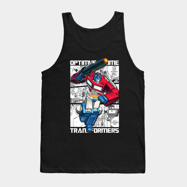 Transformers Optimus Prime Tank Top by Polos